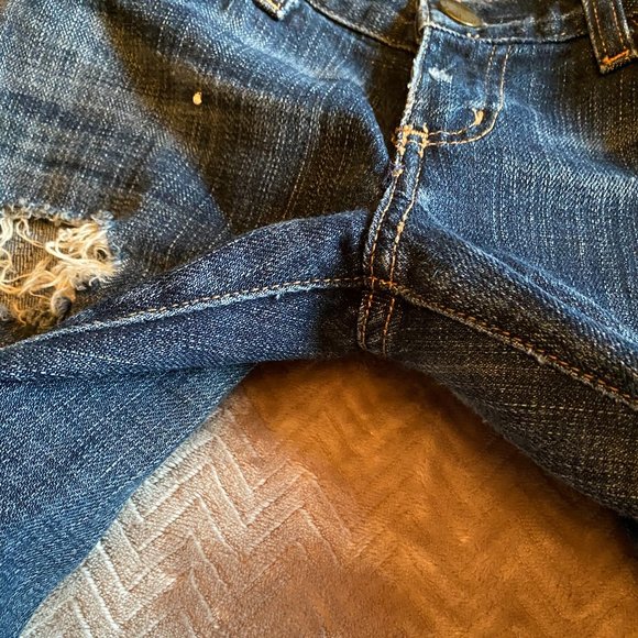 Current Elliot Paint Splatter Jeans - Picture 5 of 10